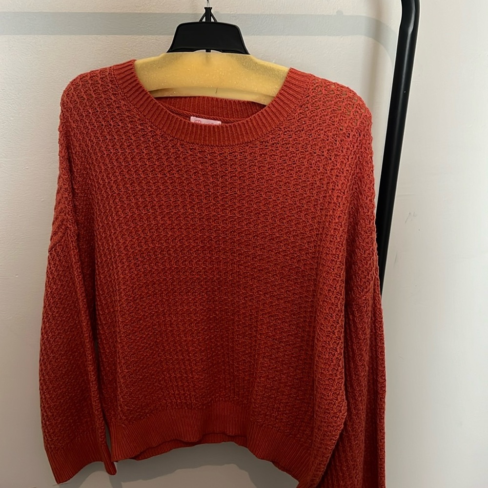 pink lily sweater